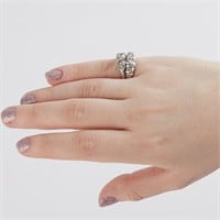 Vintage Wedding & Engagement Diamond Ring Set