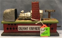 Orient Express Train mechanical bank