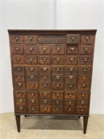 Fabulous antique multi drawer file cabinet