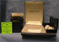 Vintage Ronson 700 shaving kit with original case