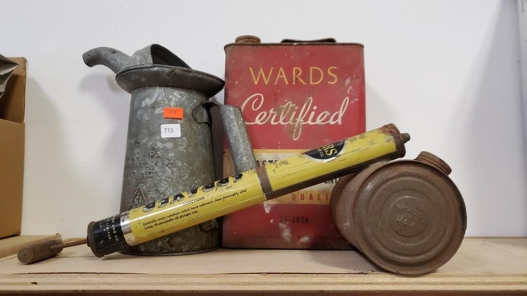 Wards Certified Container, Oil Can and Others