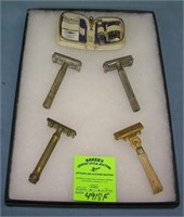 Collection of single edge and double edge shaving