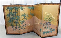 PAINTED SCREEN ROOM DIVIDER