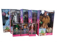 Set of 8 Wizard Of Oz Barbie Dolls