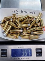 43 Rnds. of Super 44 Long Win Mag Ammo