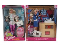 Cool Shoppin' & Pet Doctor Barbie Dolls