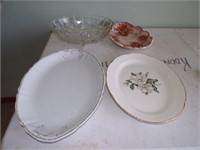 Serving plates & bowls