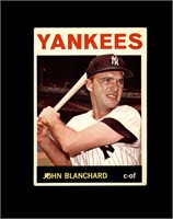 1964 Topps #118 John Blanchard VG to VG-EX+