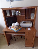 Computer Desk, Monitor, Printer all to go