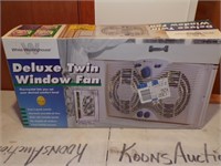 Deluxe Twin Windo Fan