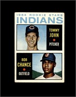 1964 Topps #146 Tommy John VG to VG-EX+