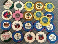 11 - LOT OF COLLECTIBLE GAMING TOKENS (Z3)