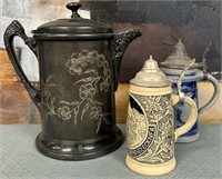 11 - VINTAGE PITCHER & STEINS (Z6)