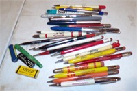 Advertising pencils/pens