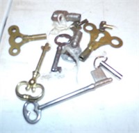 Clock & Skeleton Keys