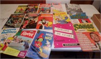 12, 15 & 30 Cent Comic Books & Other Youth Books