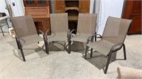 4-Outdoor Patio Chairs