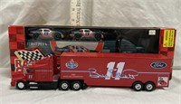 Die Cast Racing Champions Truck & Trailer