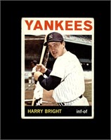 1964 Topps #259 Harry Bright VG to VG-EX+