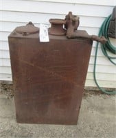 Antique Oil Barrel.