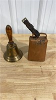 Cowbell and school bell