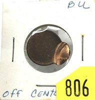 Lincoln error cent