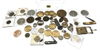 Lot, tokens, coins and more, 40 pcs.
