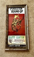 Pendleton Round-Up Barnwood Display