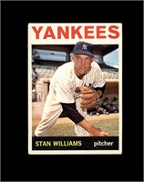 1964 Topps #504 Stan Williams VG to VG-EX+