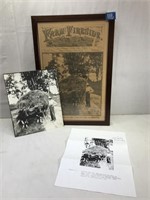 Wallace Nutting Newspaper Clip 1906 w/ Photo Print