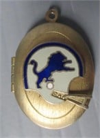 Vintage Detroit Lions Locket/Pendant.