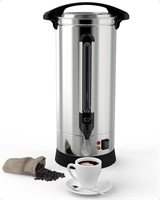 120 Cup Commercial Coffee Maker  Quick Brewing Foo