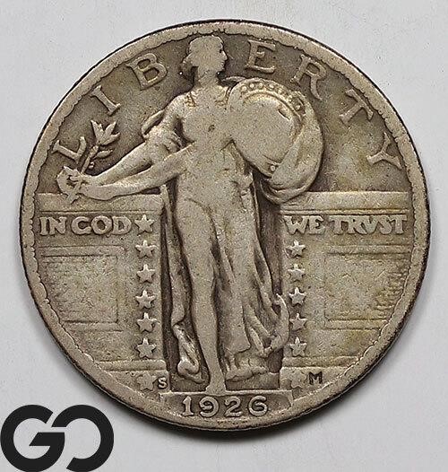 1926-S Standing Liberty Quarter