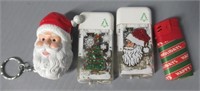 (4) Vintage Christmas Lighters.