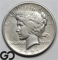 1921 Peace Dollar, High Relief