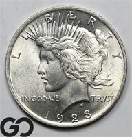 1923 Peace Dollar