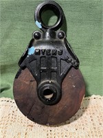 Meyers Pulley top is Cast Iron