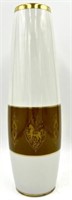 PMR Bavaria Jaeger & Co. White and Gold Vase