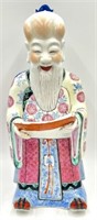 Chinese Shao Lao Porcelain Figurine