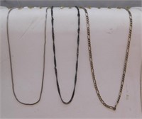 Sterling Silver chains, etc.