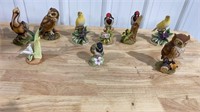 Bird figurines