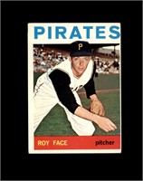 1964 Topps High #539 Roy Face VG to VG-EX+