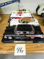 (4) Road Signature Model Cars - Ranchero, Packard,