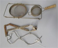 (4) Antique canning tools.