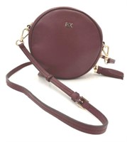 Round Burgundy Cross Body