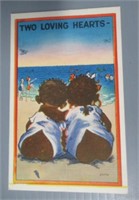 Vintage Black Americana Post Card.