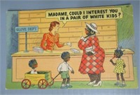 Vintage Black Americana Post Card.