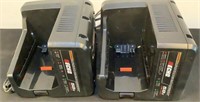 (2) Echo 58V Battery Chargers