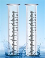 7 Capacity Rain Gauge Glass Replacement Tube Outdo