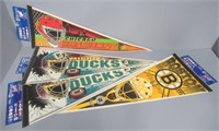 Pennants includes Chicago Blackhawks, etc.